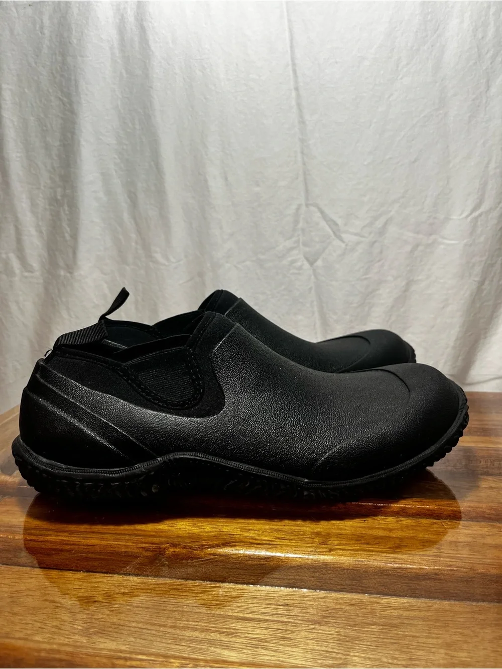 Bogs Men's Urban Walker Low Waterproof Slip-On Shoes Black Size 12📝